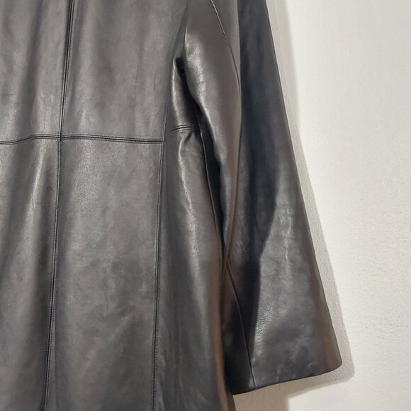 Vintage Wilson's Pelle Studio Thinsulate Leather Jacket Mid-Length Good Cond - L - Picture 10 of 16